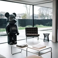 Statues & Sculptures Giant|Floor Standing^Aero Bear 165cm Black Resin Indoor Sculpture