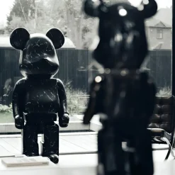 Statues & Sculptures Giant|Floor Standing^Aero Bear 165cm Black Resin Indoor Sculpture
