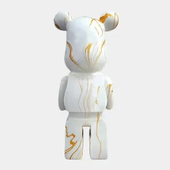 Statues & Sculptures Table Top|Floor Standing^Aero Bear 50cm White Resin Indoor Sculpture