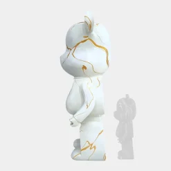 Statues & Sculptures Floor Standing|Animals^Aero Bear 135cm White Resin Indoor Sculpture