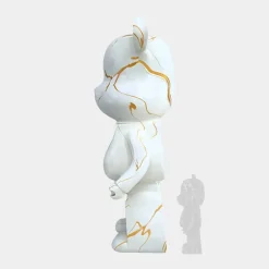 Statues & Sculptures Floor Standing|Animals^Aero Bear 165cm White Resin Indoor Sculpture
