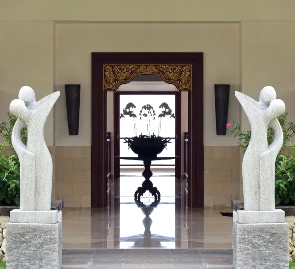 Statues & Sculptures Contemporary^Affection Contemporary Stone Garden Sculpture