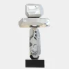Statues & Sculptures Table Top|Floor Standing^Astrolith 89cm Silver Metal Indoor Sculpture v3