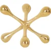 Statues & Sculptures Table Top|Abstract^Atomic Bloom 16cm Gold Metal Indoor Sculpture