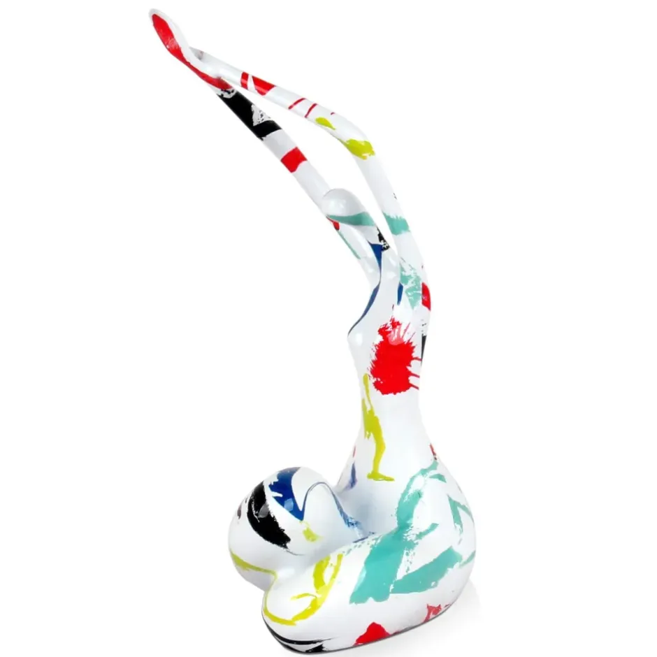 Statues & Sculptures Figurative|Table Top^Awakened Grace 32cm Multicolour Resin Indoor Sculpture