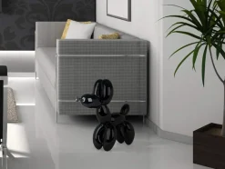 Statues & Sculptures Floor Standing|Balloon Dogs^Balloon Dog 62cm Black Resin Indoor Sculpture