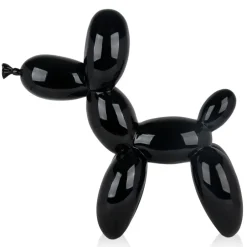 Statues & Sculptures Floor Standing|Balloon Dogs^Balloon Dog 62cm Black Resin Indoor Sculpture