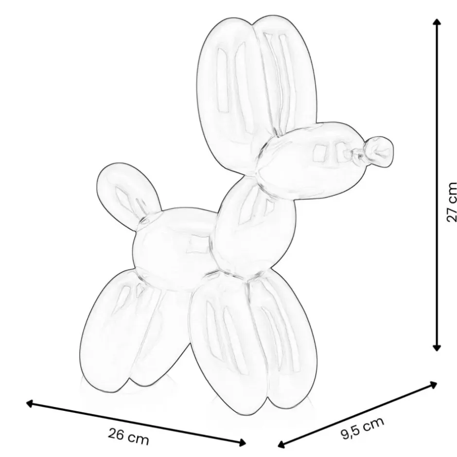 Statues & Sculptures Table Top|Balloon Dogs^Balloon Dog 27cm Multicoloured Resin Indoor Sculpture