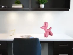 Statues & Sculptures Table Top|Balloon Dogs^Balloon Dog 27cm Pink Resin Indoor Sculpture
