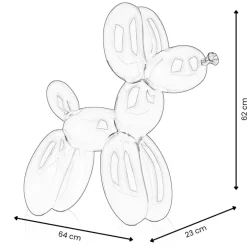 Statues & Sculptures Floor Standing|Balloon Dogs^Balloon Dog 62cm Rosso Red Resin Indoor Sculpture