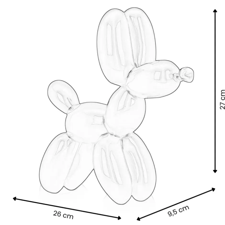Statues & Sculptures Table Top|Balloon Dogs^Balloon Dog 27cm Tattoo Art Resin Indoor Sculpture