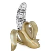 Statues & Sculptures Table Top|Contemporary^Banana Burst 35cm Gold Resin Indoor Sculpture