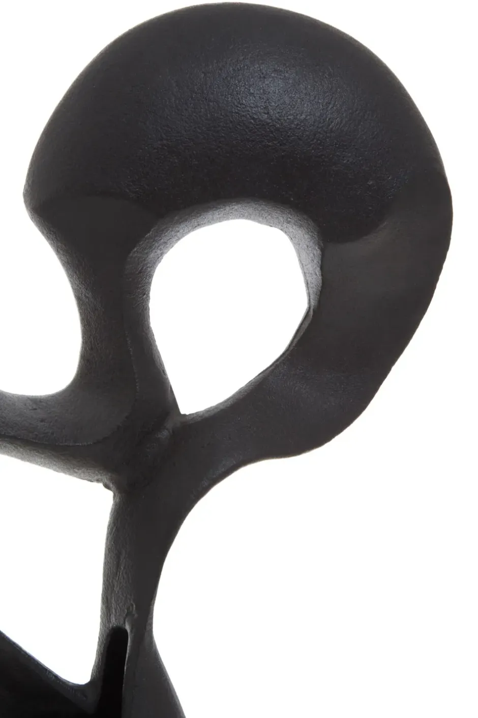 Statues & Sculptures Table Top|Abstract^Black Mirage 52cm Metal Indoor Sculpture
