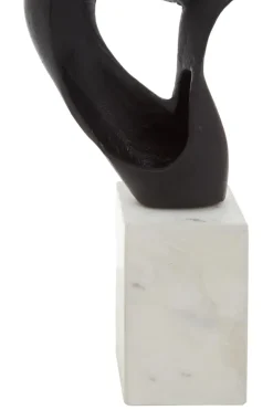 Statues & Sculptures Table Top|Abstract^Black Mirage 52cm Metal Indoor Sculpture