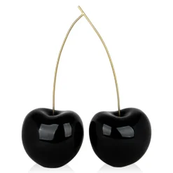 Statues & Sculptures Table Top|Contemporary^Cherry Fusion 55cm Black Resin Indoor Sculpture