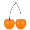 Statues & Sculptures Table Top|Floor Standing^Cherry Fusion 55cm Orange Resin Indoor Sculpture