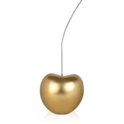Statues & Sculptures Table Top|Contemporary^Cherry Pop 54cm Gold Resin Indoor Sculpture