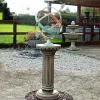 Statues & Sculptures Armillary Sundials^Clarence Stone Brass Armillary Garden Sundial