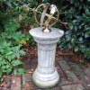 Statues & Sculptures Armillary Sundials^Classical Armillary Stone Garden Sundial