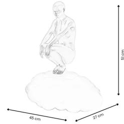 Statues & Sculptures Figurative|Table Top^Cloud of Dreams 51cm Bronze Resin Indoor Sculpture