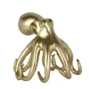 Statues & Sculptures Table Top|Animals^Cosmic Octopus 31cm Gold Resin Indoor Sculpture