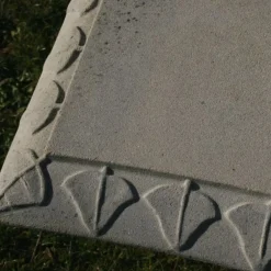 Statues & Sculptures Stone Benches^Curved Ivy Stone Garden Bench