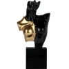 Statues & Sculptures Figurative|Table Top^Divided Diva 50cm Black Resin Indoor Sculpture