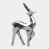 Statues & Sculptures Wildlife|Stags & Deers^Dynamic Deer 158cm Metal Garden Sculpture