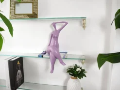 Statues & Sculptures Figurative|Table Top^Elegant Grace 38cm Violet Resin Indoor Sculpture