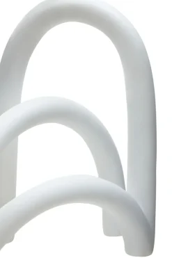 Statues & Sculptures Table Top|Abstract^Eternal Arches 22cm White Resin Indoor Sculpture