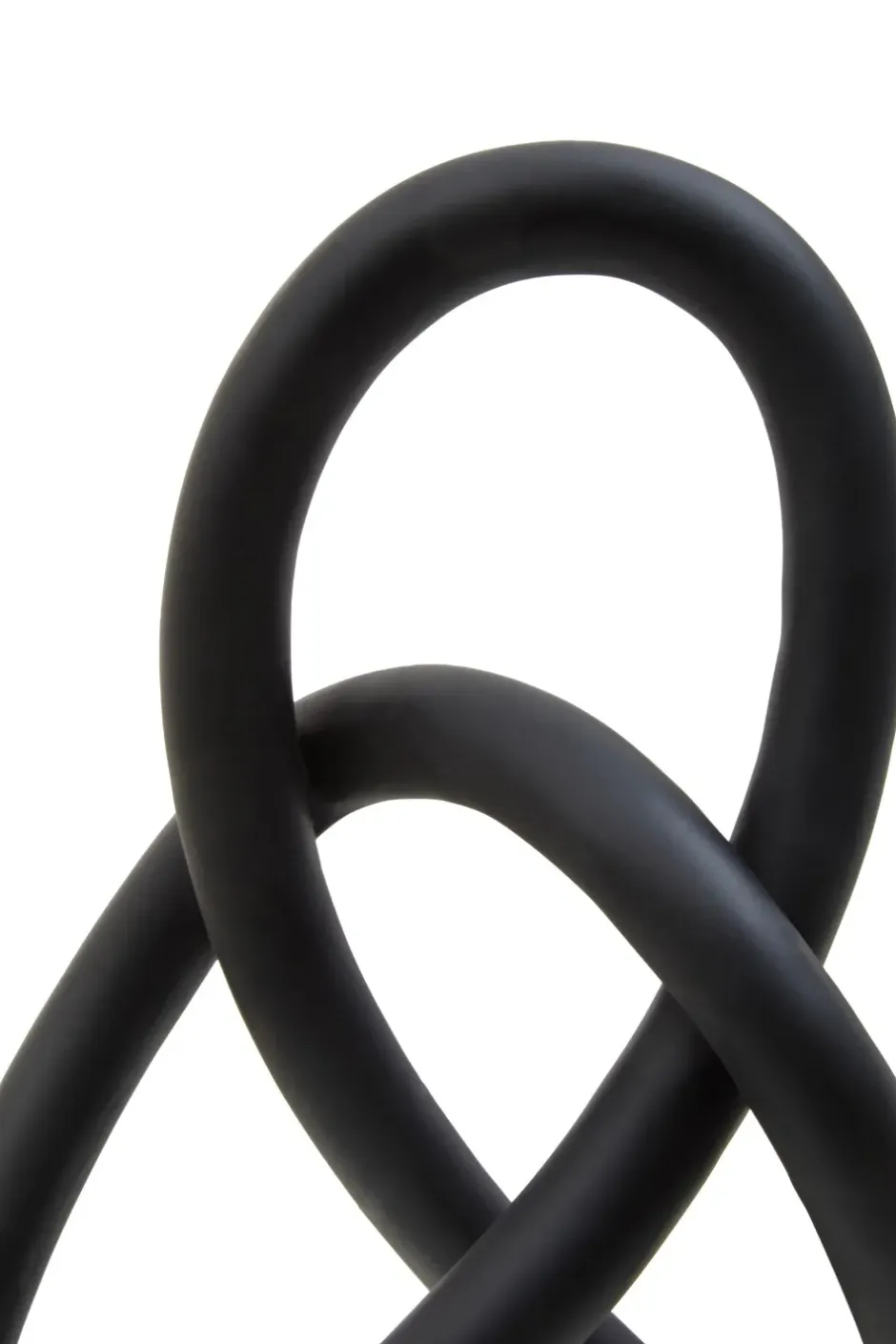Statues & Sculptures Table Top|Abstract^Eternal Curves 19cm Black Resin Indoor Sculpture