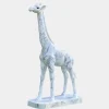 Statues & Sculptures Wildlife|Modern^Gigantic Giraffe 350cm White Marble Garden Statue v6