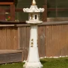 Statues & Sculptures Pagodas^Grand Japanese Pagoda Stone Garden Ornament