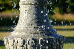 Statues & Sculptures Water Features^Grand Single Tier 4m Emerald Marble Stone Water Fountain Feature