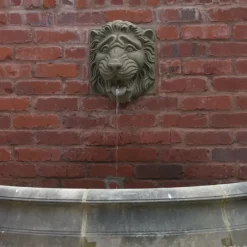 Statues & Sculptures Water Features^Half Circle Medium Stone Pool Surround Water Feature