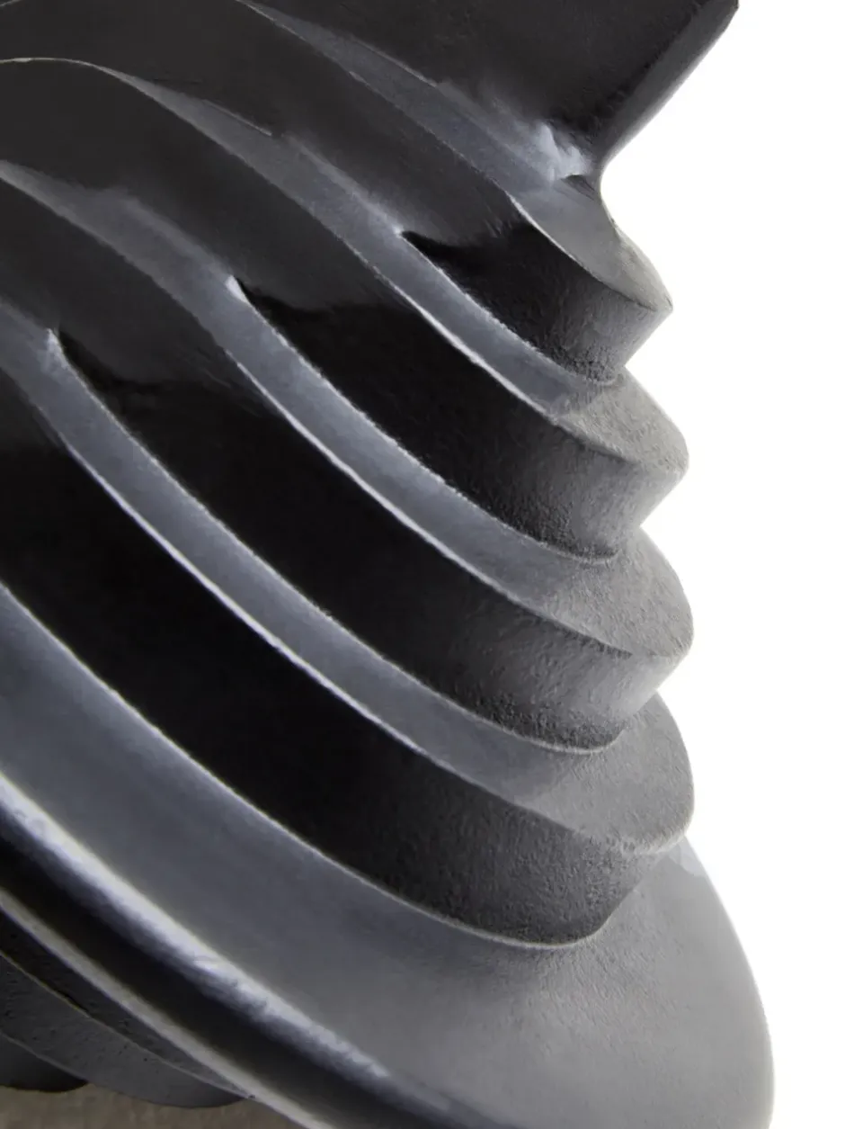 Statues & Sculptures Table Top|Abstract^Inception 17cm Black Metal Indoor Sculpture