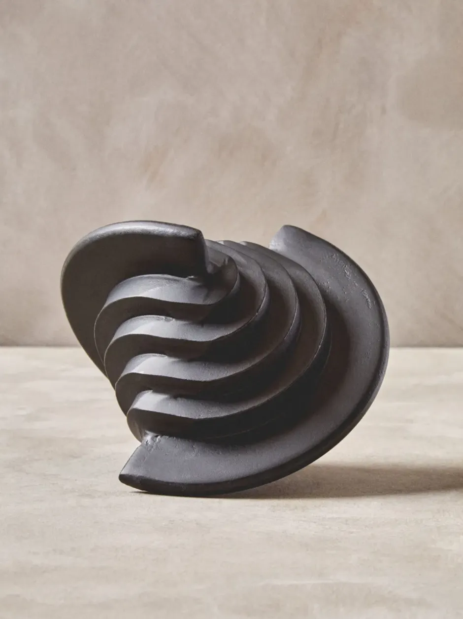 Statues & Sculptures Table Top|Abstract^Inception 17cm Black Metal Indoor Sculpture