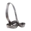 Statues & Sculptures Table Top|Abstract^Infinity Knot 22cm Black Metal Indoor Sculpture
