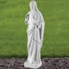 Statues & Sculptures Jesus^Jesus Christ 40cm Marble Resin Garden Statue