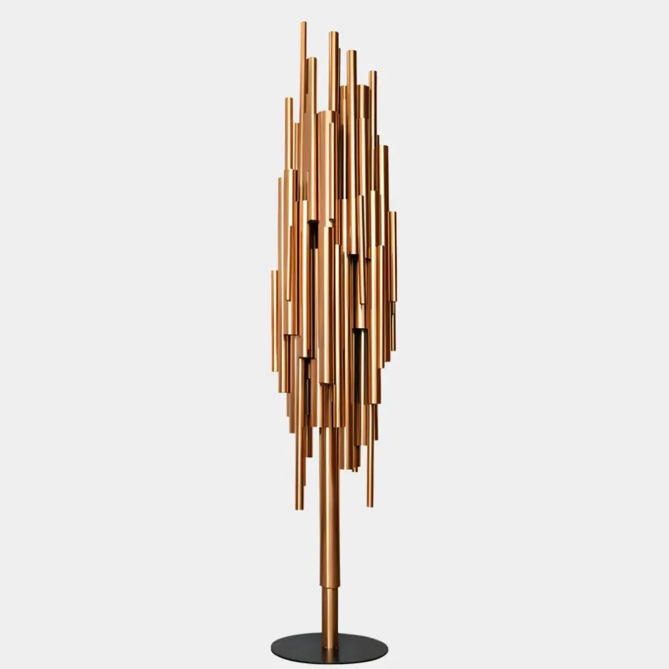 Statues & Sculptures Giant|Floor Standing^Light Symphony 193cm Copper Metal Garden Sculpture