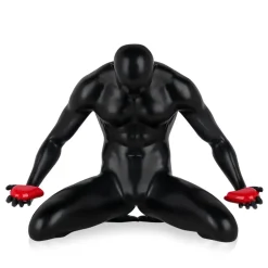 Statues & Sculptures Figurative|Table Top^Lost Affection 32cm Black Resin Indoor Sculpture