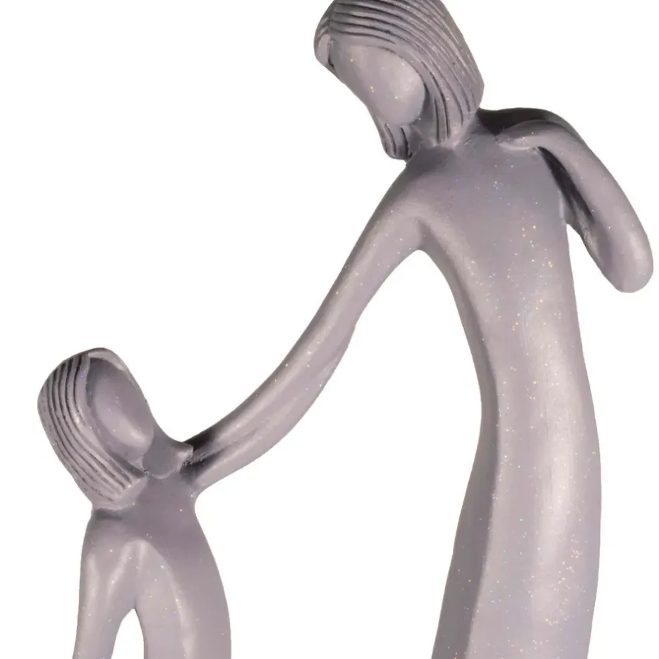 Statues & Sculptures Modern^Loving Mother 80cm Modern Poly Resin Garden Statue