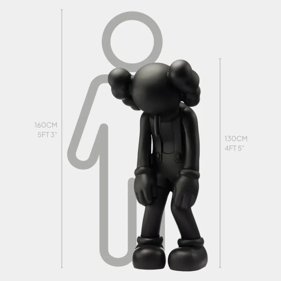 Statues & Sculptures Figurative|Floor Standing^Lucify Daze 130cm Black Resin Indoor Sculpture