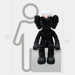Statues & Sculptures Figurative|Floor Standing^Lucify Fuzz 140cm Black Resin Indoor Sculpture