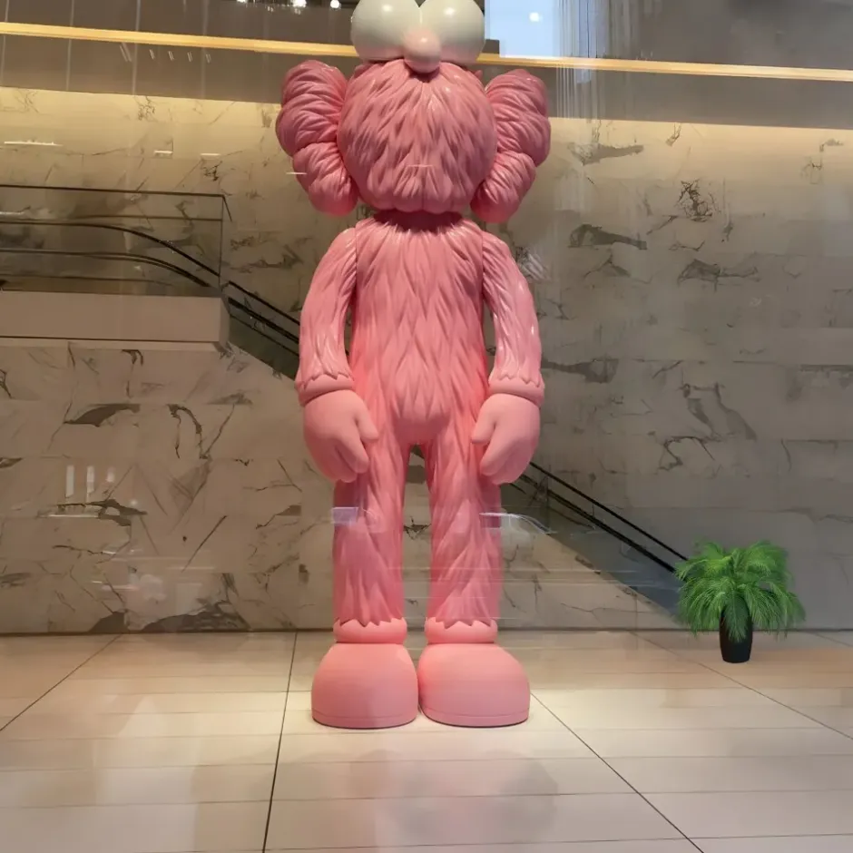 Statues & Sculptures Figurative|Floor Standing^Lucify Fuzz 135cm Pink Resin Indoor Sculpture