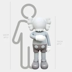 Statues & Sculptures Figurative|Floor Standing^Lucify Motion 130cm Grey Resin Indoor Sculpture v1