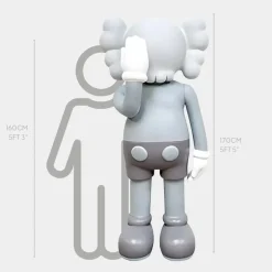 Statues & Sculptures Giant|Figurative^Lucify Motion 170cm Grey Resin Indoor Sculpture v5