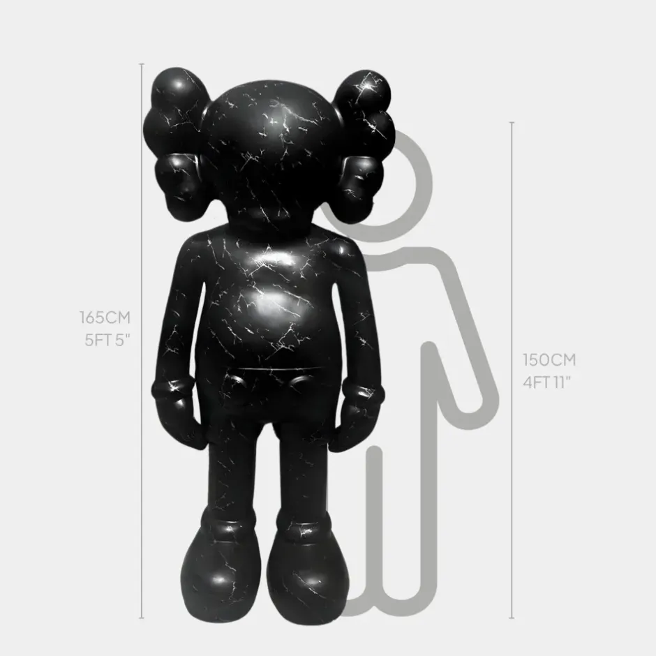 Statues & Sculptures Giant|Figurative^Lucify Seek 170cm Black Resin Indoor Sculpture
