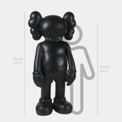 Statues & Sculptures Giant|Figurative^Lucify Seek 170cm Cosmic Black Resin Indoor Sculpture