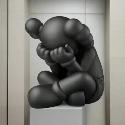 Statues & Sculptures Figurative|Floor Standing^Lucify Solace 92cm Black Resin Indoor Sculpture